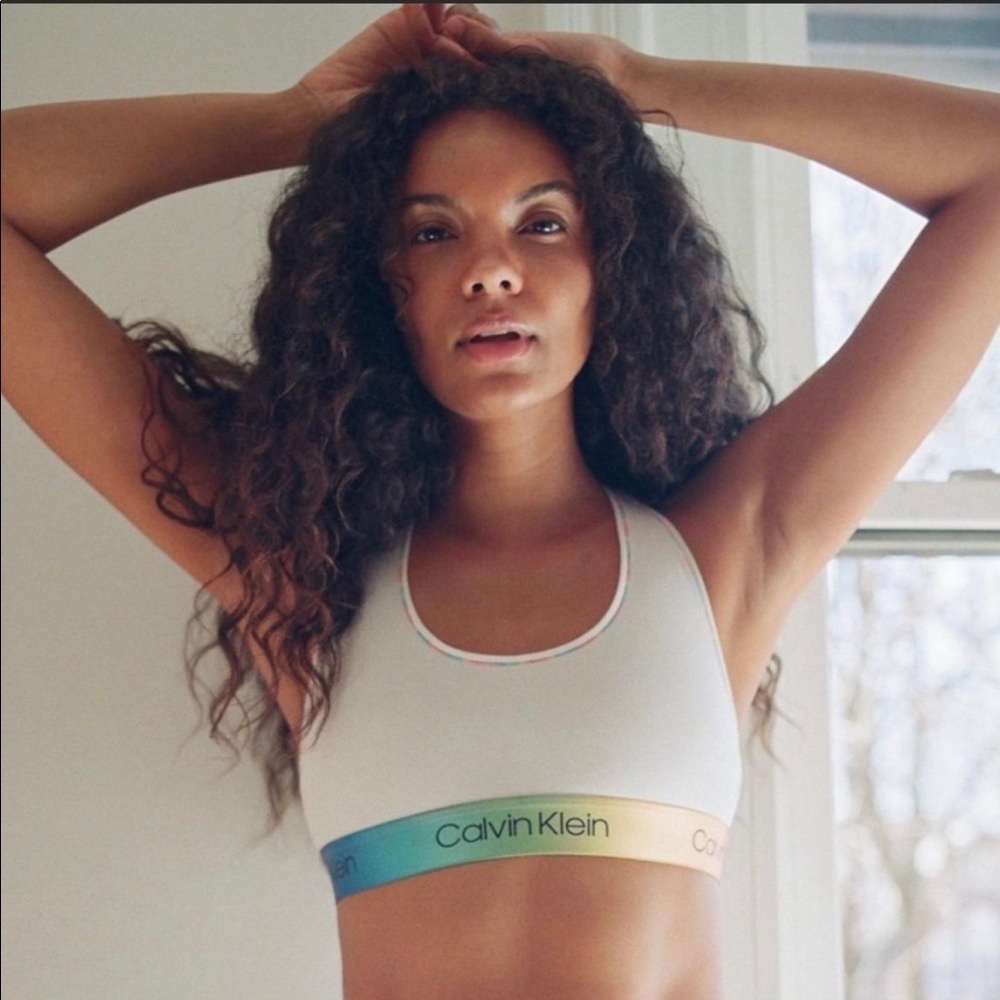 White Calvin Klein bra brand new with tags